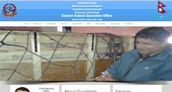 Desktop Screenshot of caqo.gov.np
